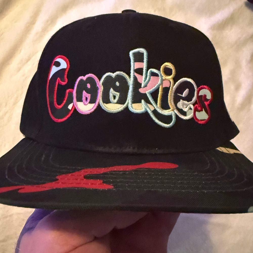 Cookies snapback authentic multi color camo hat